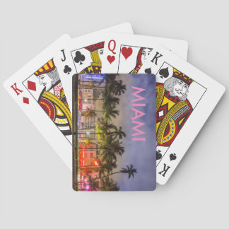 MIAMI BEACH-SPIELKARTEN SPIELKARTEN