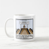 Miami Beach Straußenkongress Funny Gifts & T-Shirt Kaffeetasse (Links)