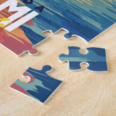 Miami Beach Sunset | Lebhafte Florida-Küste Puzzle (Seite)