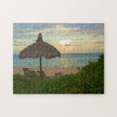 Miami Beach Sunset. Puzzle (Horizontal)