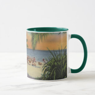 MIAMI BEACH SZENE Tasse