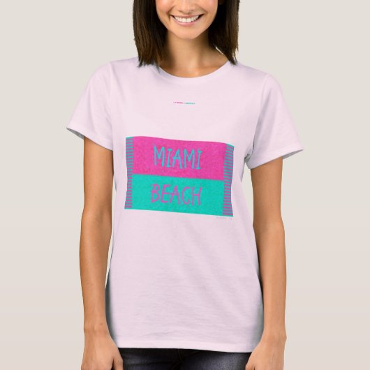 MIAMI BEACH T-Shirt (Vorderseite)