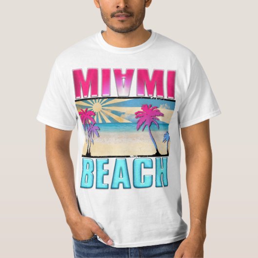 Miami Beach T-Shirt (Vorderseite)