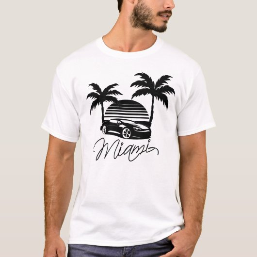 Miami Beach T-Shirt (Vorderseite)