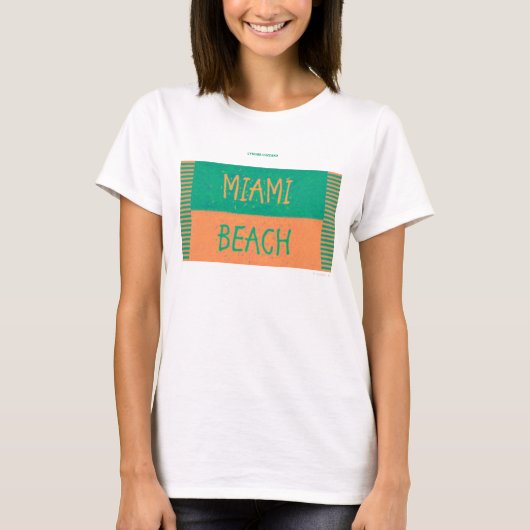 MIAMI BEACH T-Shirt (Vorderseite)