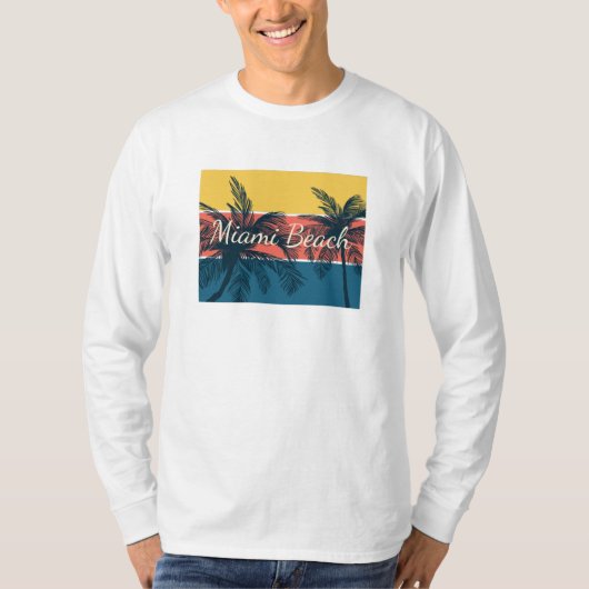 Miami Beach T-Shirt (Vorderseite)