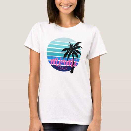 Miami Beach T-Shirt (Vorderseite)