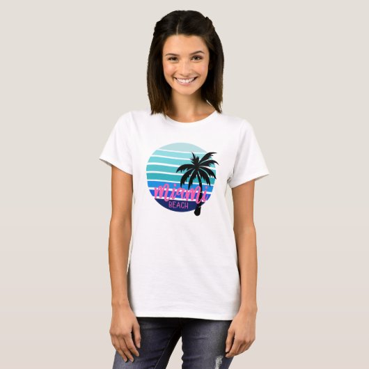 Miami Beach T-Shirt (Vorne ganz)