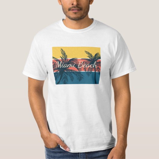 Miami Beach T-Shirt (Vorderseite)