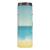 Miami Beach Thermosbecher (Rückseite)