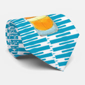 Miami Beach Vintag inspiriert Krawatte (Gerollt)