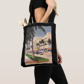 Miami Beach Vintage 1940s Street Scene Tasche (Von Nahem)