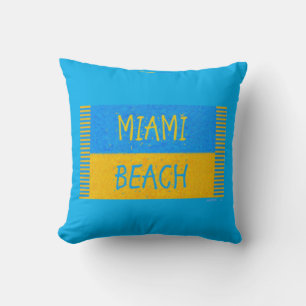 MIAMI BEACH WURF-KISSEN KISSEN