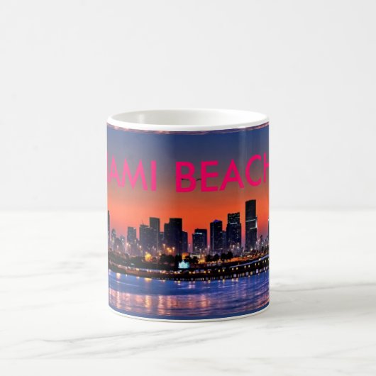MIAMI- BEACHTasse Kaffeetasse (Mittel)