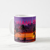 MIAMI- BEACHTasse Kaffeetasse (Vorderseite Links)