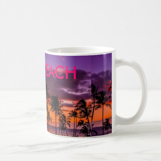MIAMI- BEACHTasse Kaffeetasse (Rechts)