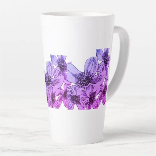 Miami Blumenfilter Milchtasse (Rechte Ecke)