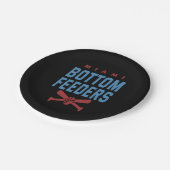 Miami Bottom Feeders Baseball Gift Pappteller (Schrägansicht)