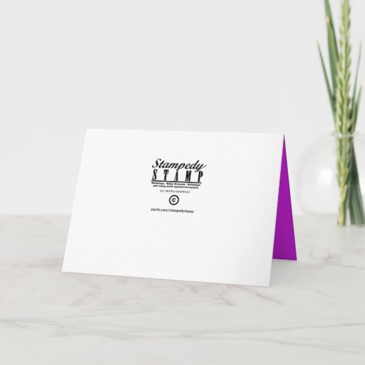 Miami Bunny Girl Junggeselinnen-Abschied Einladung (Rückseite)