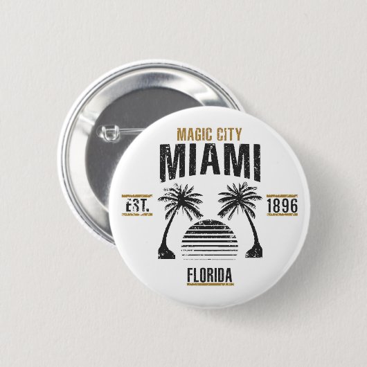 Miami Button (Vorne & Hinten)