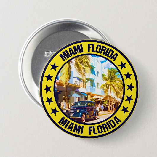 Miami Button (Vorne & Hinten)