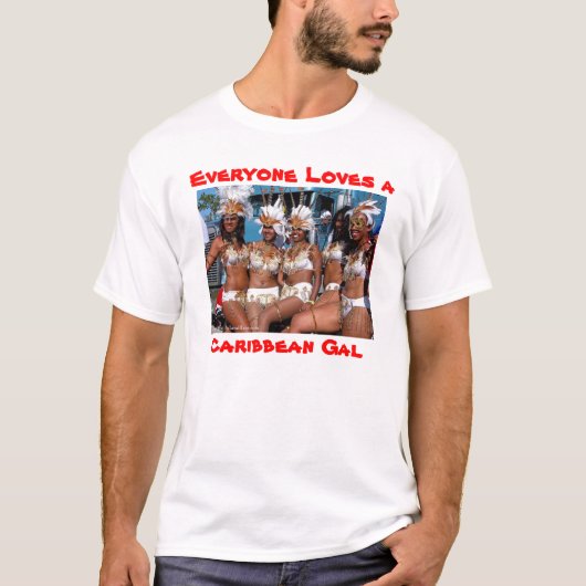 miami_carnival_145, jeder Lieben ein karibische T-Shirt (Vorderseite)
