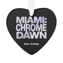 Miami Chrome Dawn Flüssigmetall Y3K Ästhetik Kunst