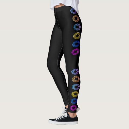 Miami Circles Design Leggings (Links)