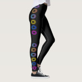 Miami Circles Design Leggings (Rechts)