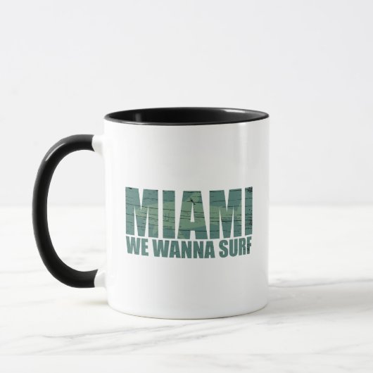 Miami City Florida blau Tasse (Links)