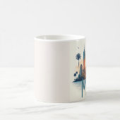Miami City Florida Skyline Kaffeetasse (Mittel)