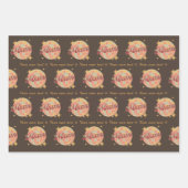 Miami City Florida USA Geschenkpapier Blätter (Vorderseite 2)