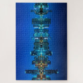 Miami City Panoramaaussicht Puzzle (Vertikal)