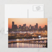 Miami Cityscape Postkarte (Vorne/Hinten)