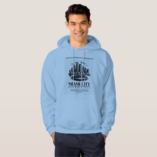 MIAMI COASTAL VIEW HOODIE (Vorne ganz)