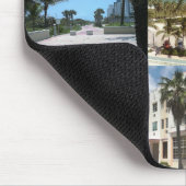 Miami Collage - 50 Shades of Blue Mousepad (Ecke)