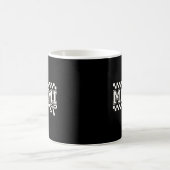 Miami Collegiate Checkerboard Coquette Bow Mug Kaffeetasse (Mittel)