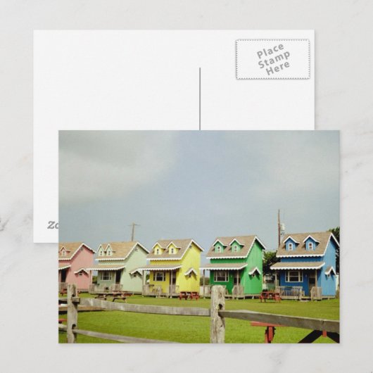 Miami Color Postkarte (Vorne/Hinten)