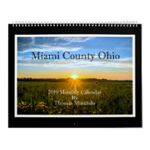 Miami County Ohio 2019 Monatskalender