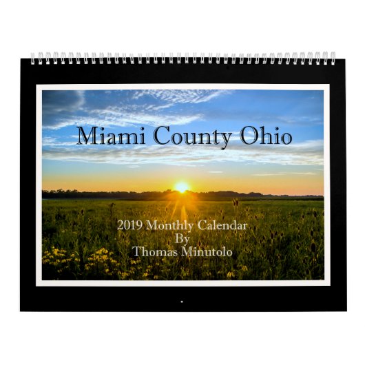 Miami County Ohio 2019 Monatskalender Kalender (Titelbild)