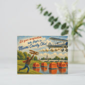 Miami County Ohio Postkarte (Stehend Vorderseite)