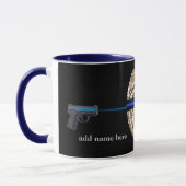 Miami-Dade Blue Line Combo-Tasse Tasse (Links)