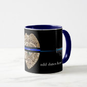 Miami-Dade Blue Line Combo-Tasse Tasse (VorderseiteRechts)