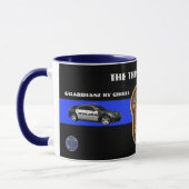 Miami Dade Die Thin Blue Line Combo-Tasse Tasse (Links)