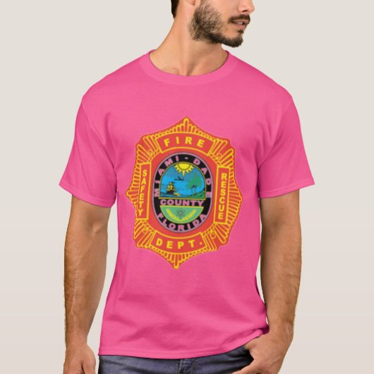 Miami Dade Fire Department Logo T-Shirt (Vorderseite)