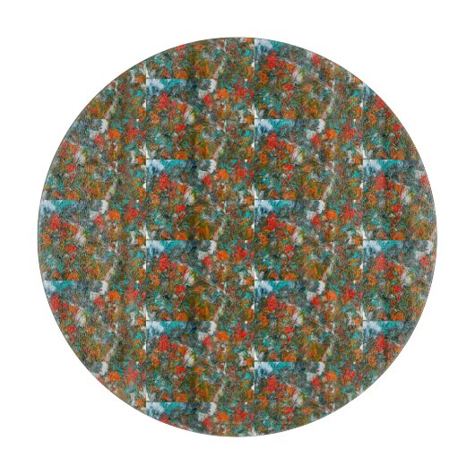 Miami Dolphins Ballonstudio Kunst Schneidebrett (Vorderseite)