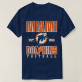 Miami Dolphins Retro TShirt (Design vorne)