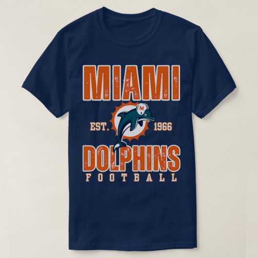 Miami Dolphins Retro TShirt (Design vorne)