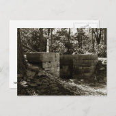 MIAMI-ERIE CANAL LOCK NO. 70 Postkarte (Vorne/Hinten)