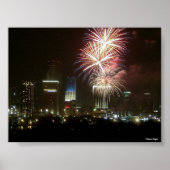 Miami Fireworks Poster (Vorne)